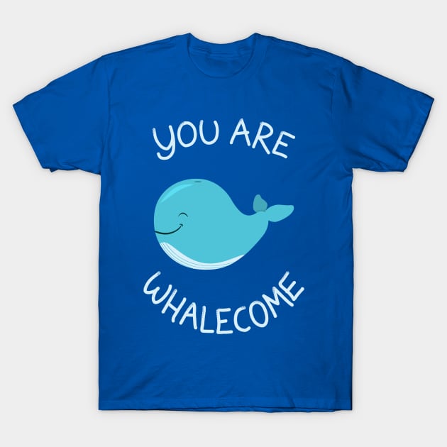 Whale, Thank you! T-Shirt by AnishaCreations